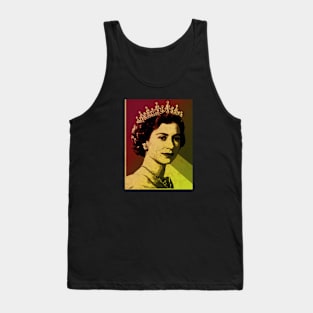 Young Queen Elizabeth Tank Top